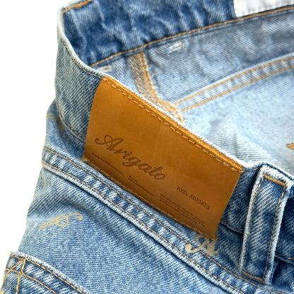 AXEL ARIGATO PLAY RELAXED FIT DENIM JEANS BLUE W32 / M | Medium, Blue