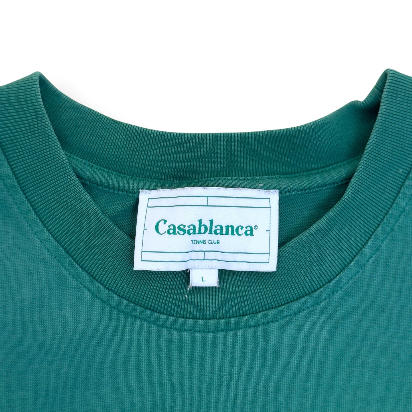 CASABLANCA CASA WAY GRAPHIC T-SHIRT GREEN L | Large, Green
