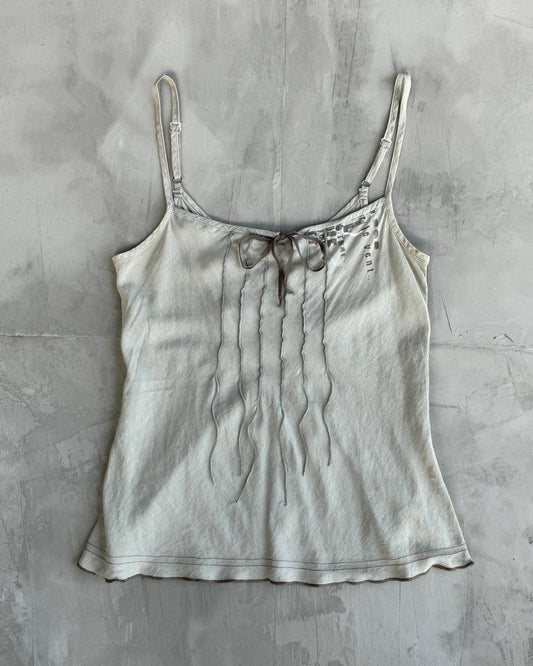 MARITHE FRANCOIS GIRBAUD MFG VEST TOP - M