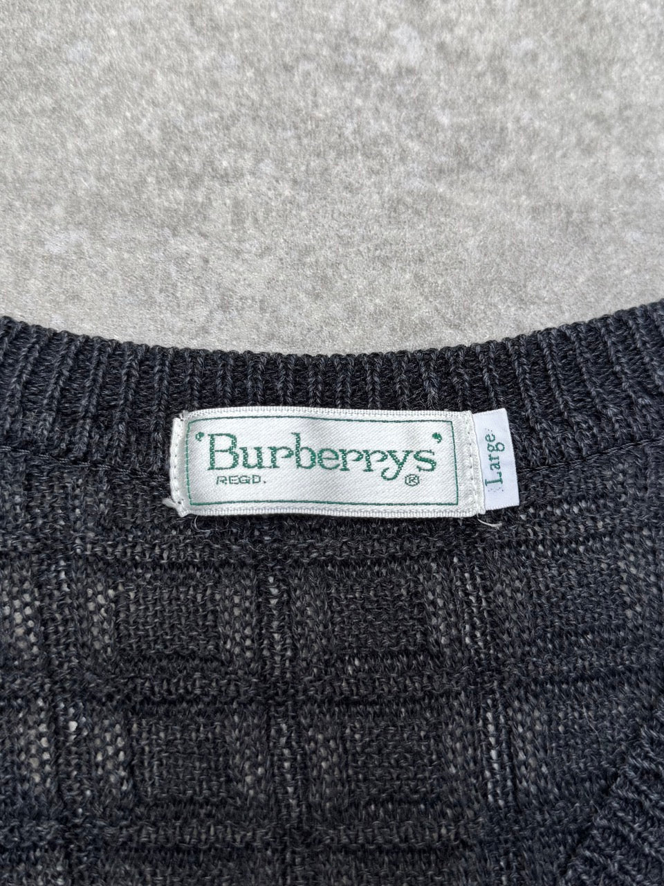 Burberry Logo Embroidered V-Neck Knitted Vest