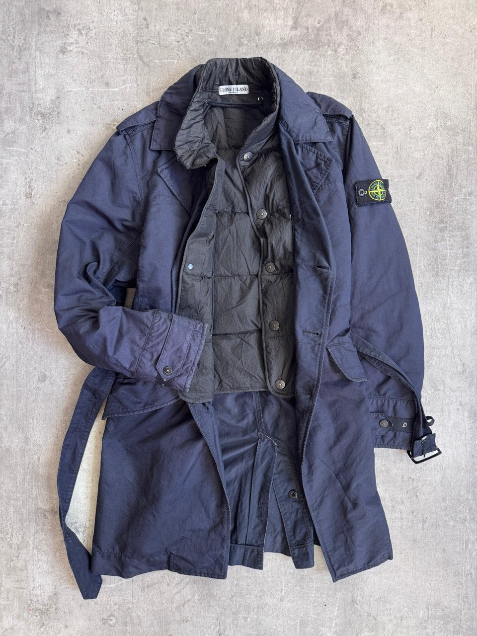 A/W 2010 Stone Island Dutch Rope Liner Trench Jacket