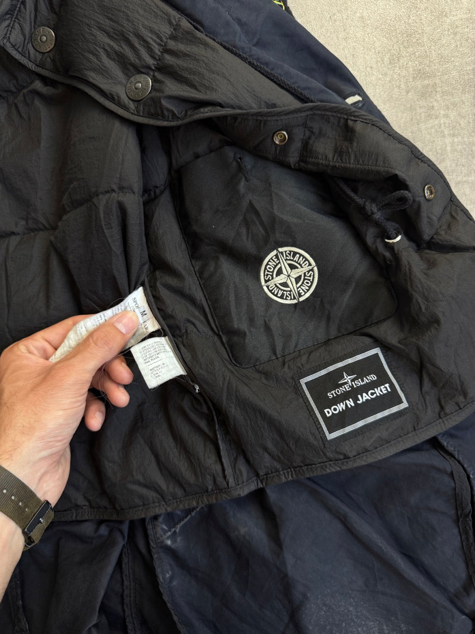 A/W 2010 Stone Island Dutch Rope Liner Trench Jacket