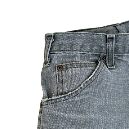 JEANIUS BAR ATELIER PATCHWORK FLARE JEANS GREY / GREEN W34 / M | Medium, Green