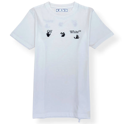OFF-WHITE HAND OFF LOGO T-SHIRT WHITE M | Medium, White