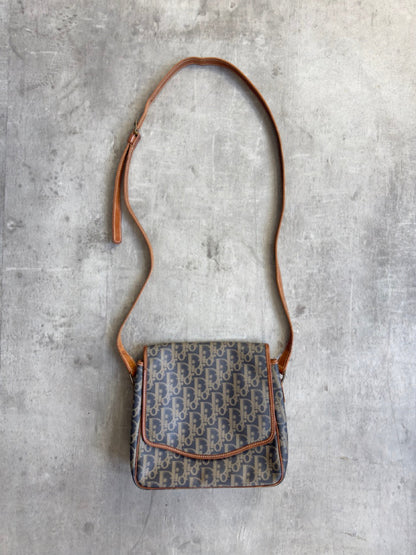 Christian Dior Monogram Trotter Canvas Shoulder Bag