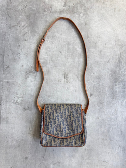 Christian Dior Monogram Trotter Canvas Shoulder Bag
