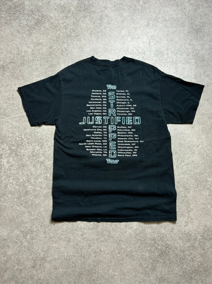 Vintage Justin Timberlake & Christina Aguilera Justified Tour Tee