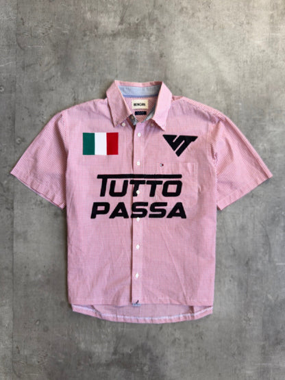 VT Rework: 'Tutto Passa' Tommy Hilfiger Red Check Shirt