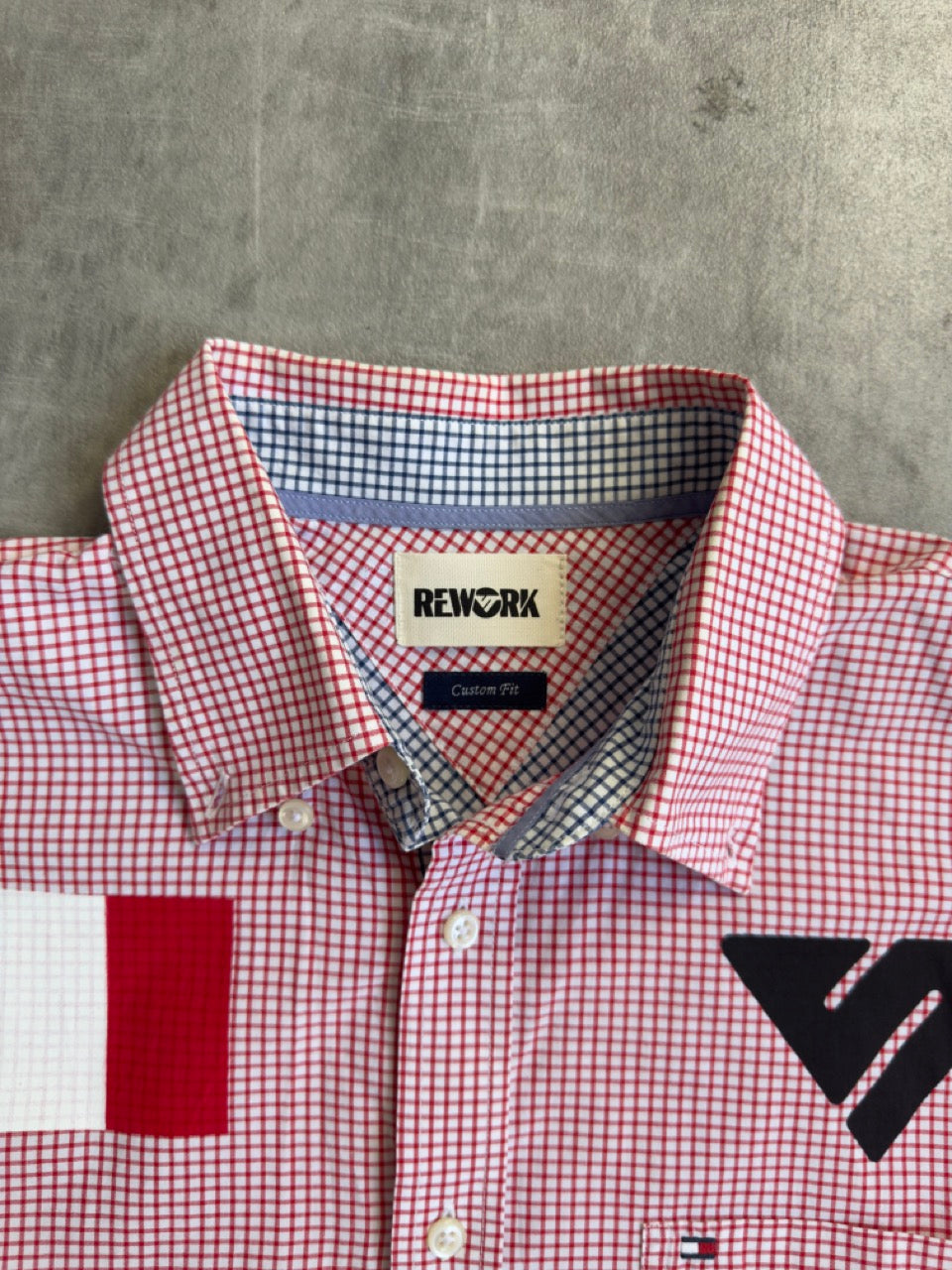 VT Rework: 'Tutto Passa' Tommy Hilfiger Red Check Shirt