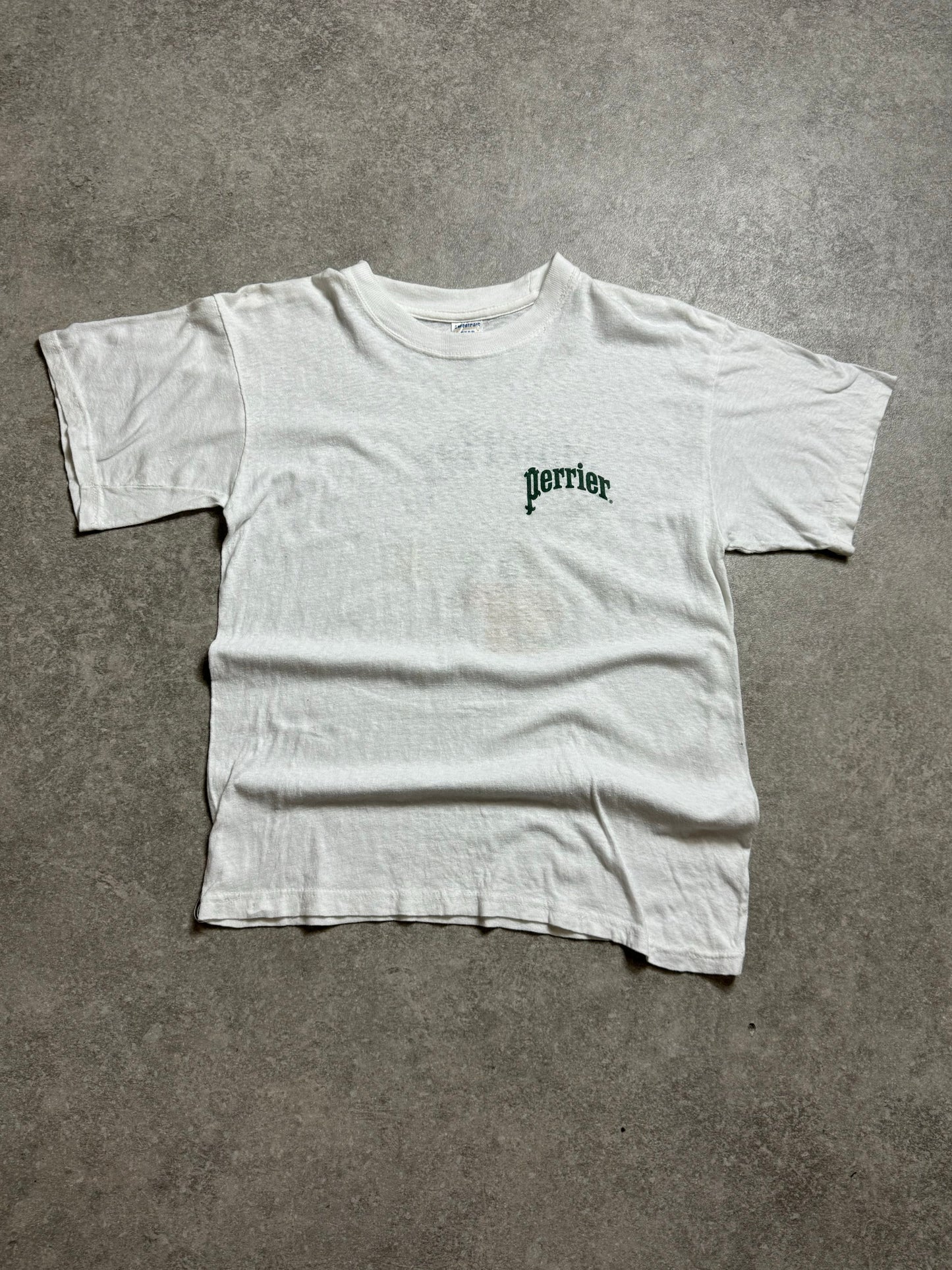 Perrier Logo Graphic Printed Tee