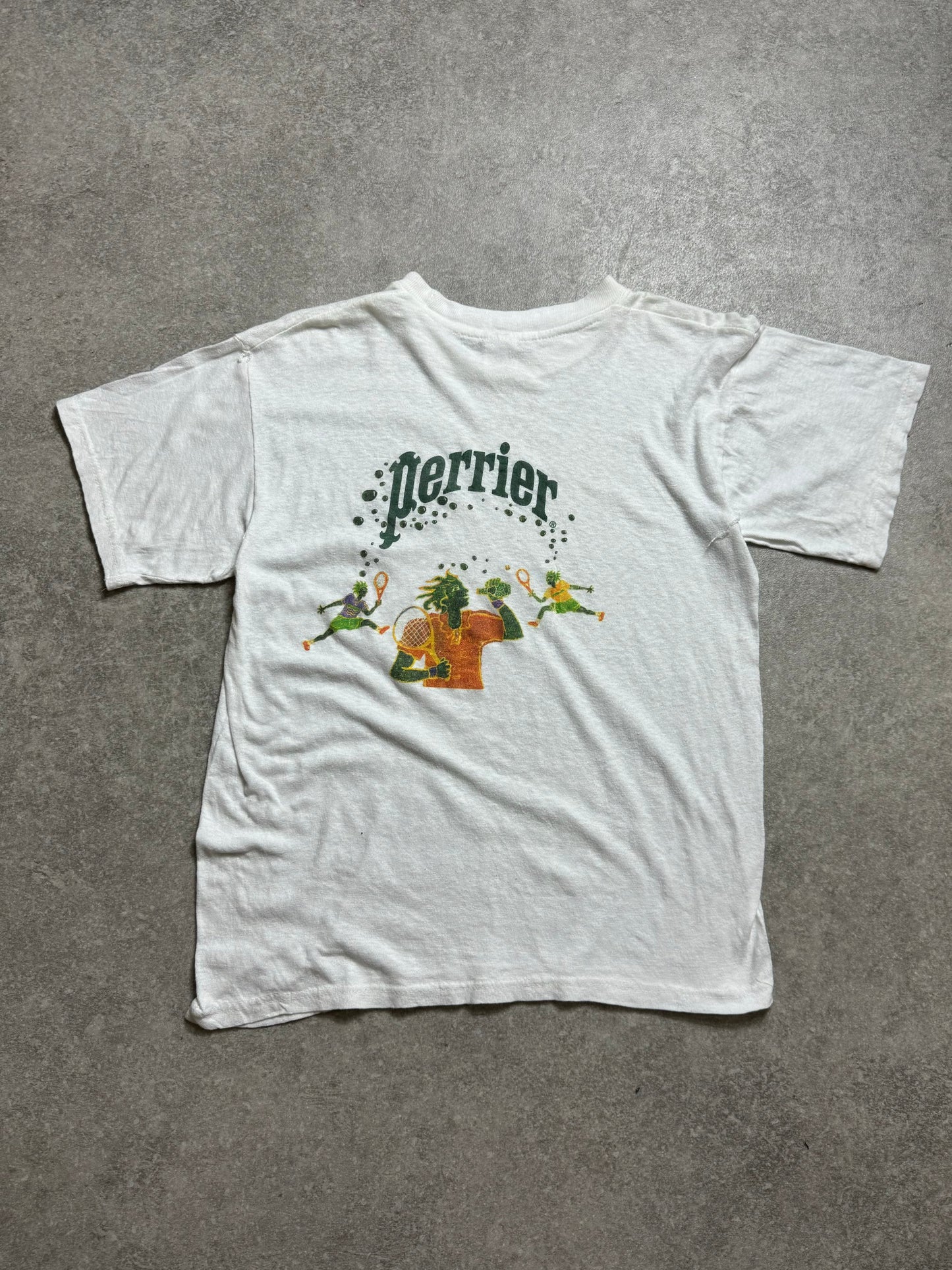 Perrier Logo Graphic Printed Tee