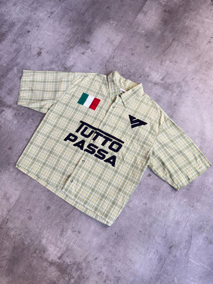 VT Rework: 'Tutto Passa' Green Check Shirt