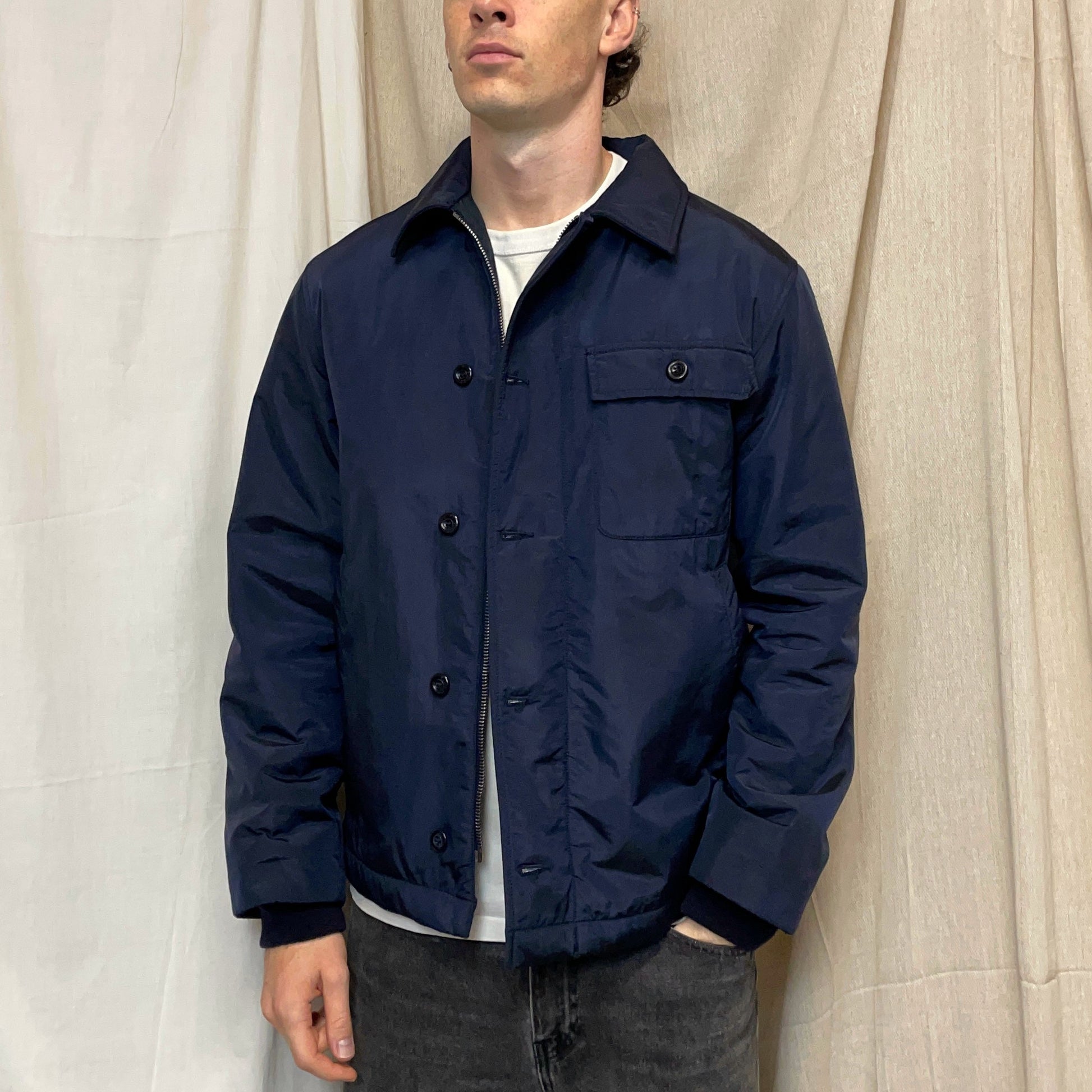 Navy Blue Best Harrington Jacket 2018 Stone Island Denims Navy