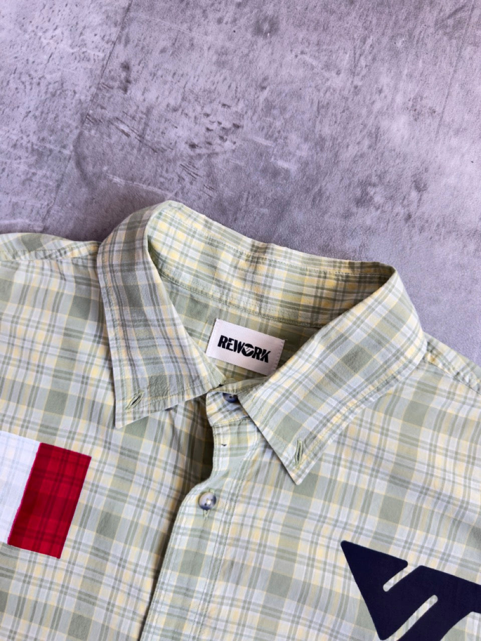 VT Rework: 'Tutto Passa' Green Check Shirt