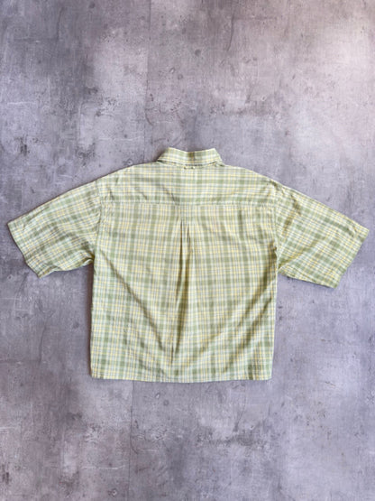 VT Rework: 'Tutto Passa' Green Check Shirt