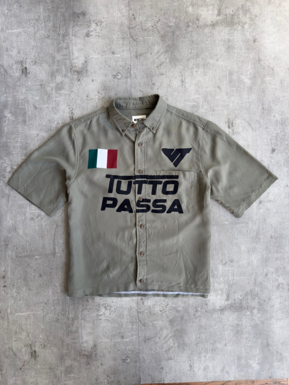 VT Rework: 'Tutto Passa' Khaki Shirt