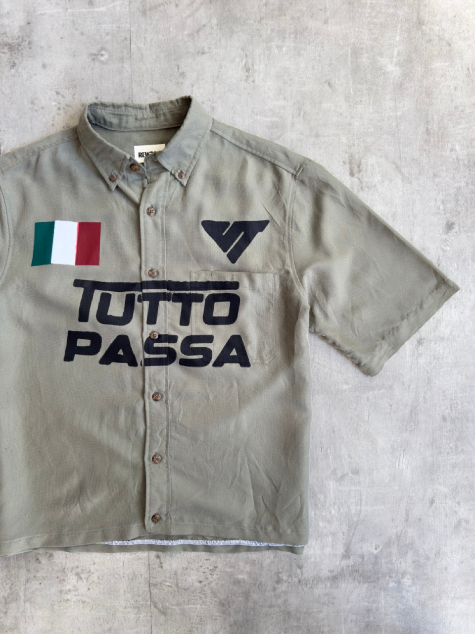 VT Rework: 'Tutto Passa' Khaki Shirt
