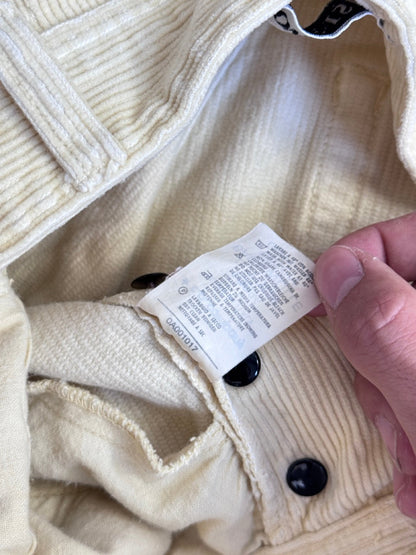 1990s Stone Island Beige Corduroy Trousers