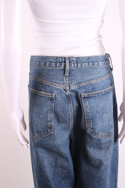 Agolde Dame Wide Leg Jeans 31W | O/S, Blue