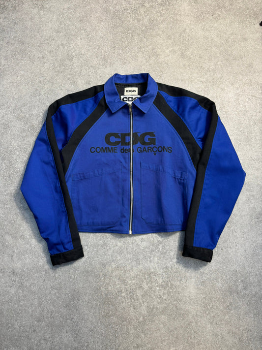 VT Rework: Comme des Garcons Zip-Up Panelled Racing Jacket