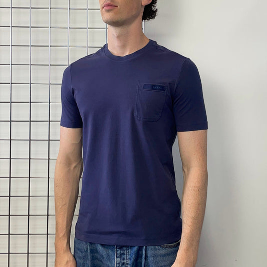 Prada Sport Purple 2008 Pocket T-Shirt | Large, Purple