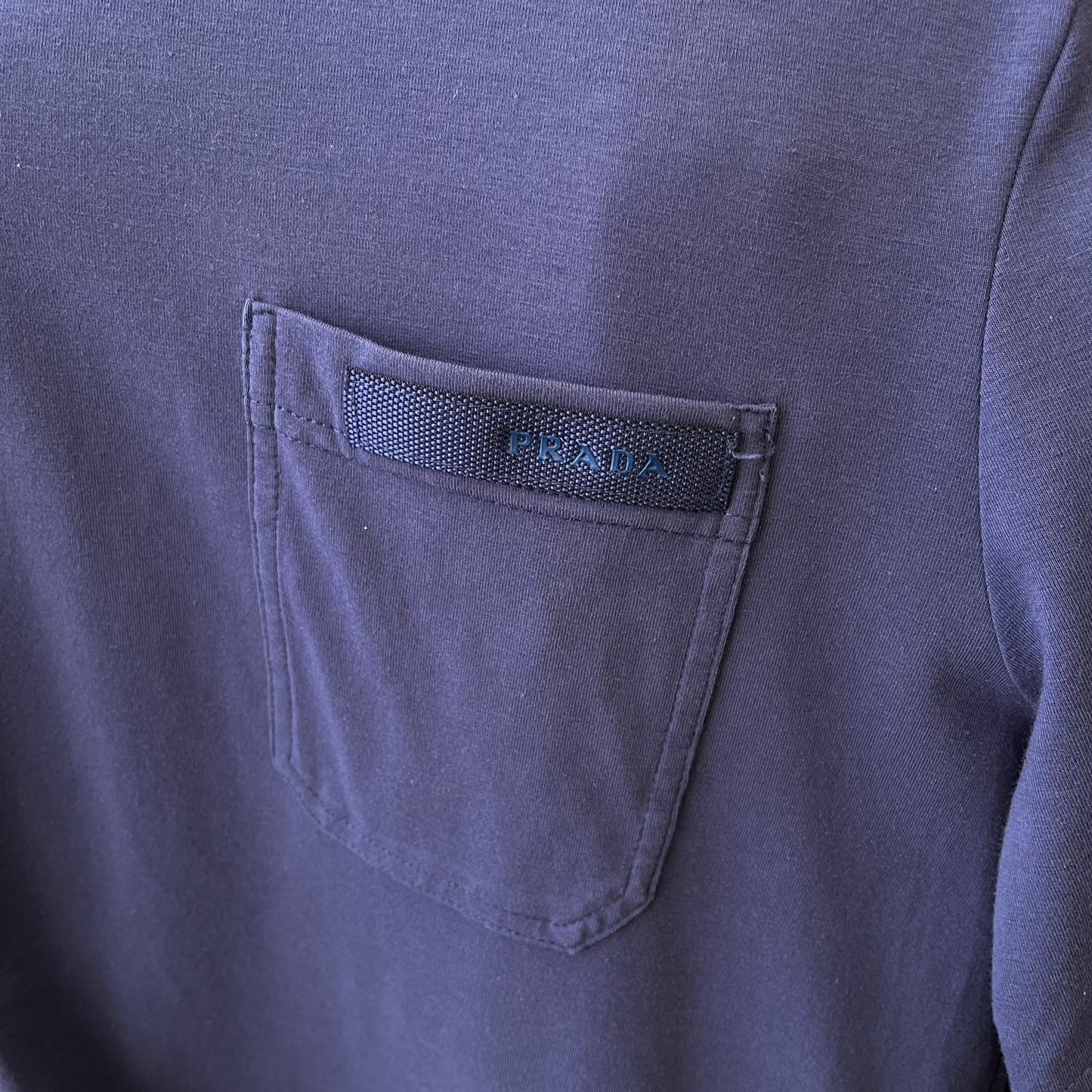 Prada Sport Purple 2008 Pocket T-Shirt | Large, Purple
