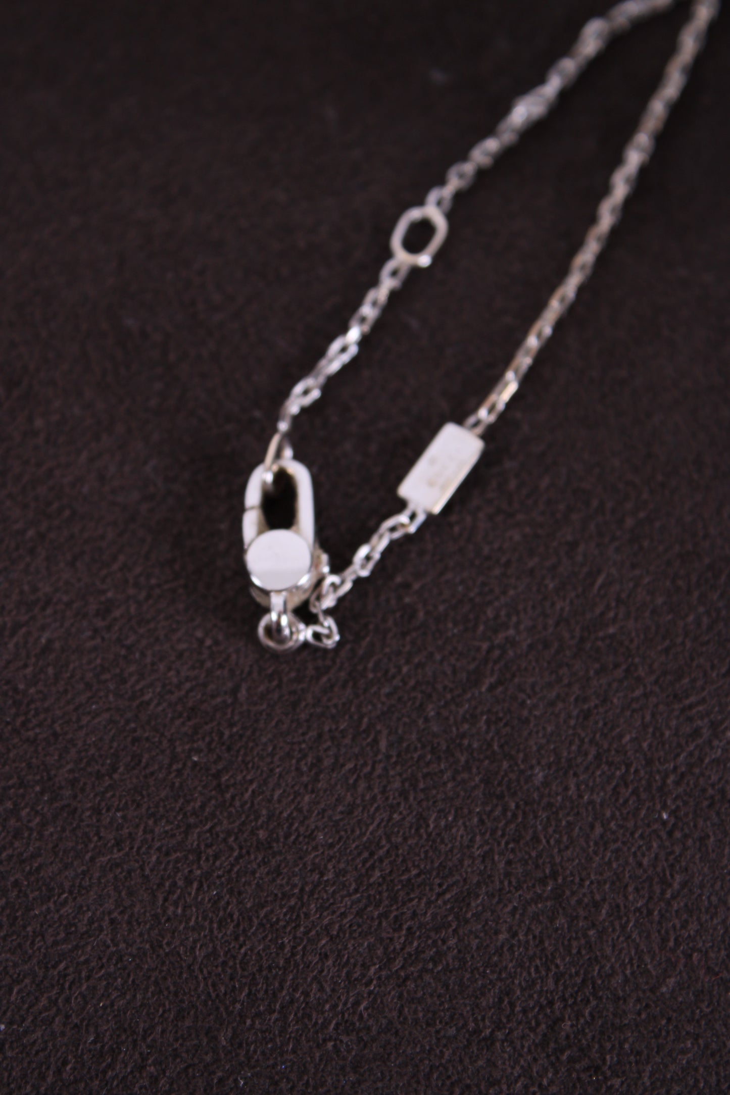 Gucci Diamond Split Cross Necklace 18ct White Gold | O/S, Gold