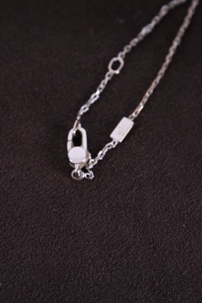 Gucci Diamond Split Cross Necklace 18ct White Gold | O/S, Gold