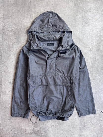 YSL Quarter Zip Grey Large Pocket Tech Jacket