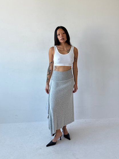 WOOL SKIRT | Default Title, Light Grey