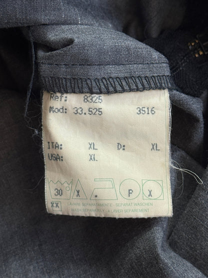 YSL Quarter Zip Grey Large Pocket Tech Jacket