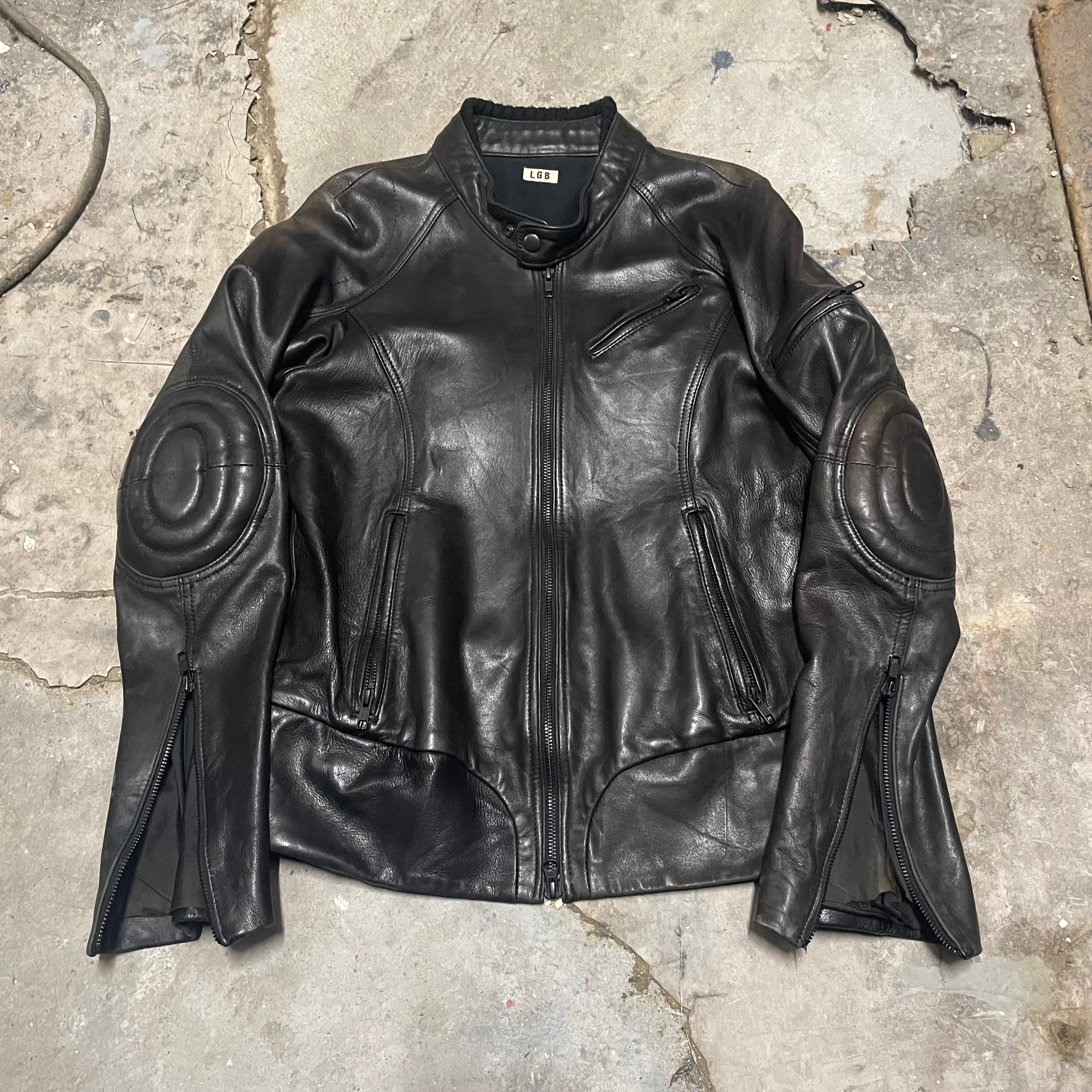00s L.G.B. S-bikers leather jacket ジャケット