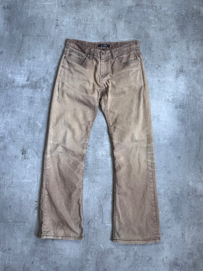 Raf Simons Straight Leg Tan Jeans