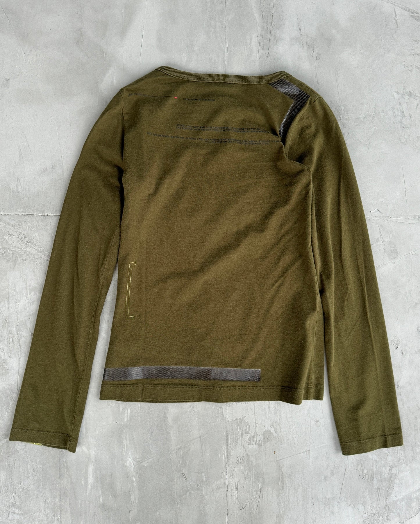 DIESEL 2000'S LONG SLEEVE TEE - S