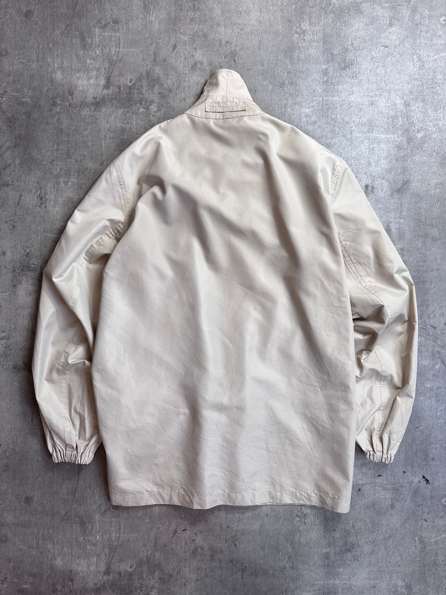 Burberry Beige Lightweight Foldable Bag Jacket