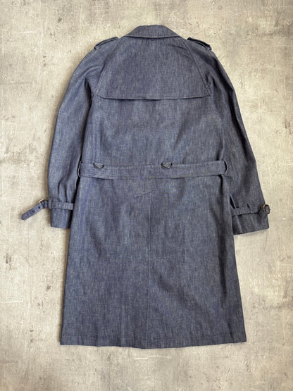 Dries Van Noten Drill Cotton Double Breasted Coat