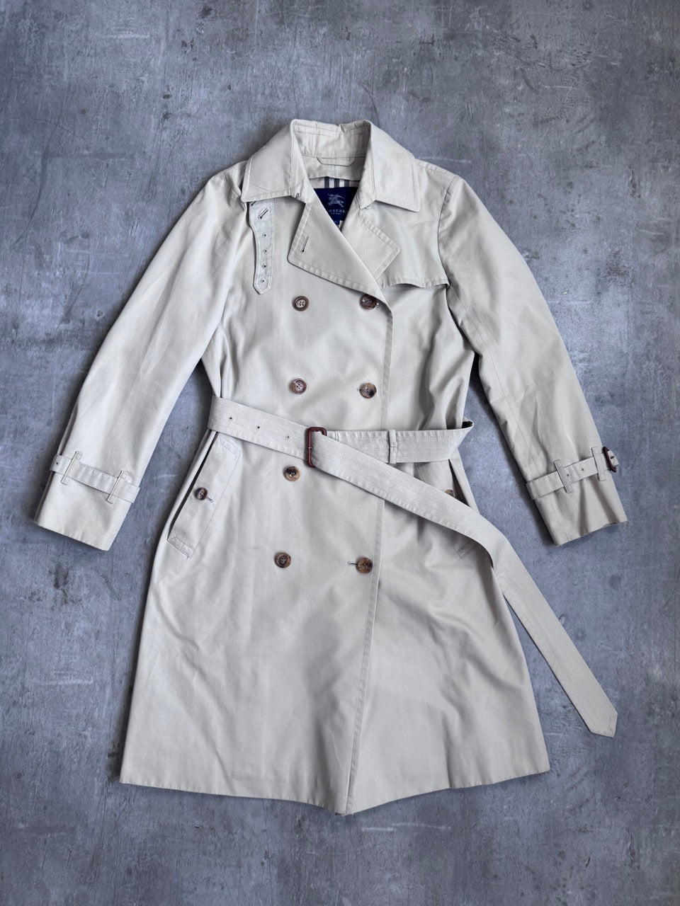 Burberry Light Beige Nova Lined Classic Trenchcoat