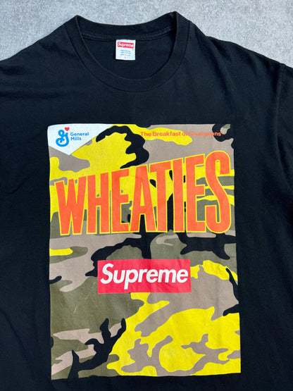 Supreme x Wheaties Camo Graphic Tee