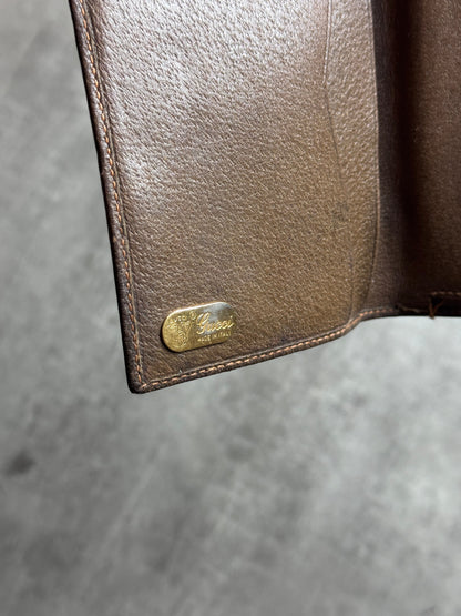 Gucci Ophidia GG monogram Canvas Wallet with Signiture Stripe