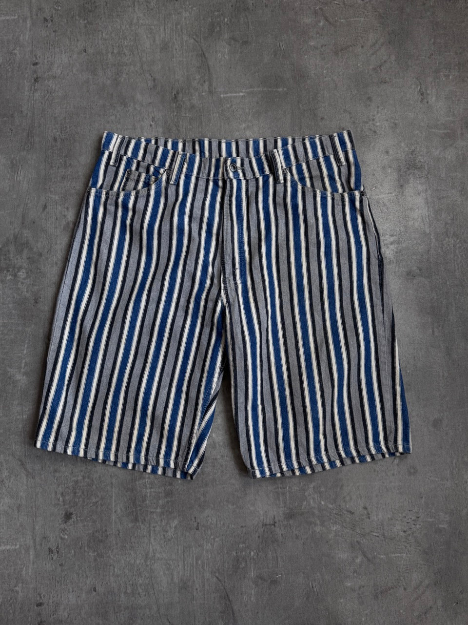Levi's 550 Stripe Print Jorts