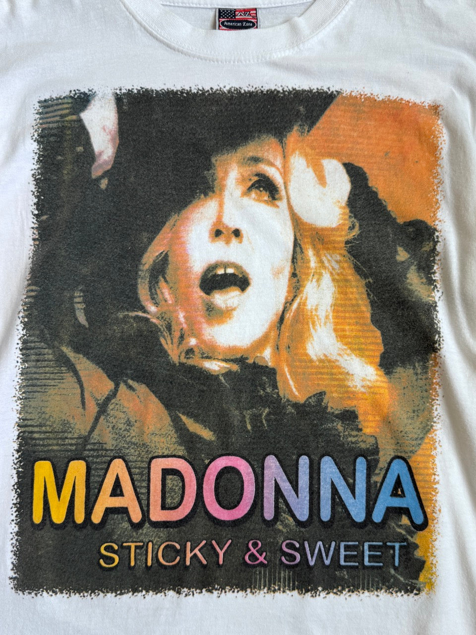 2008/09 Madona Sticky Sweet Tour Tee