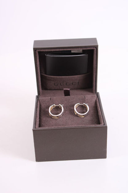Gucci GG 18ct White Gold earrings 18ct White Gold | Default Title, Gold