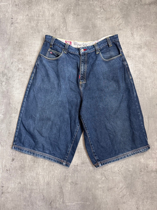 Ecko Mid Wash Denim Jorts