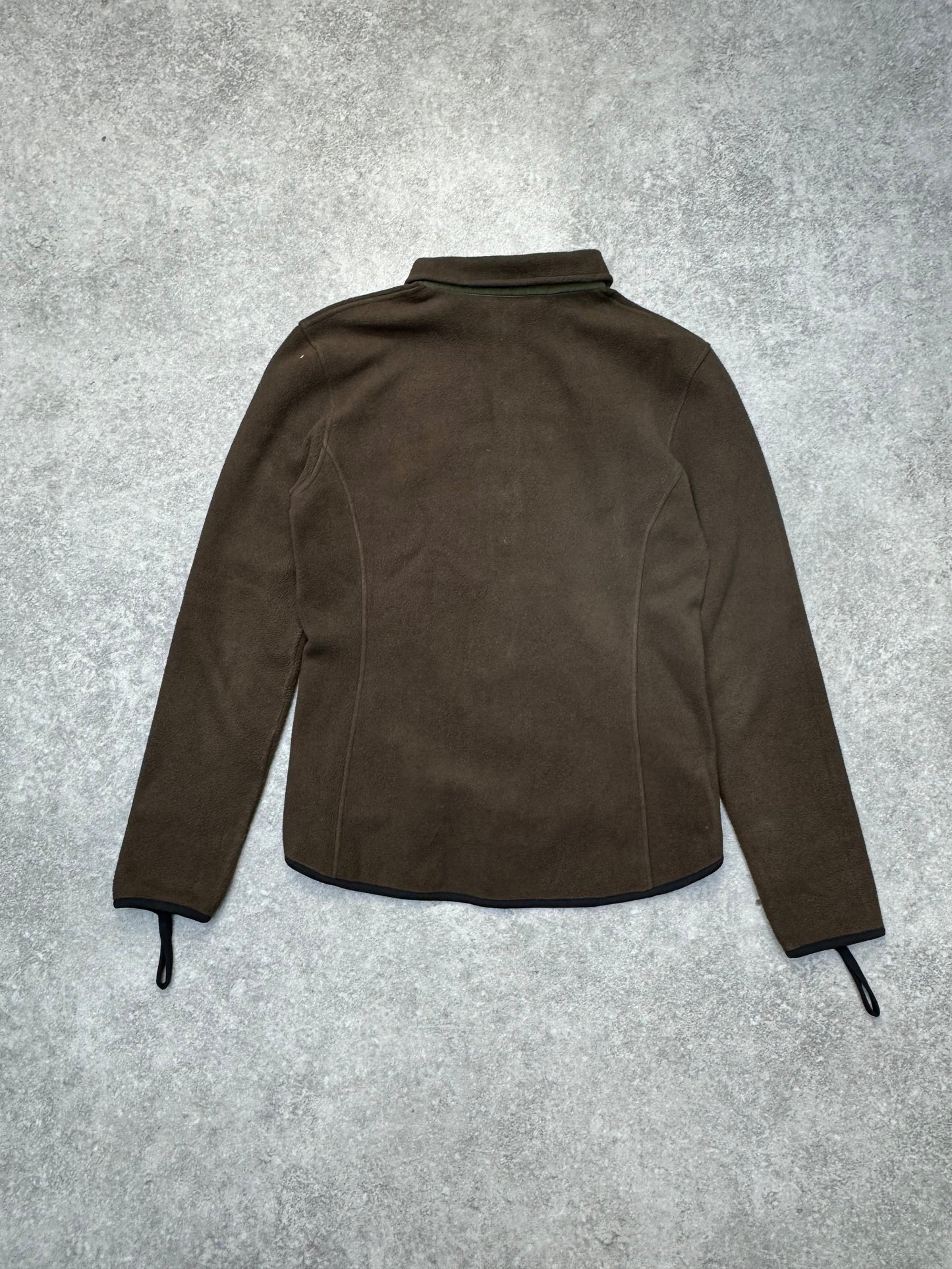 Prada Fleece Collared Zip Up Jacket