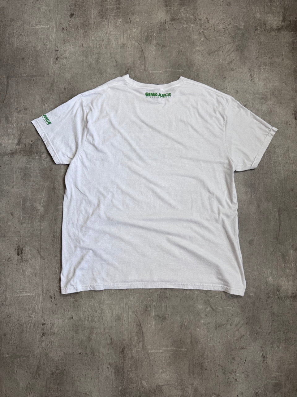 Gin & Juice By DR Dre & Snoop Dog Parental Advisory Tee