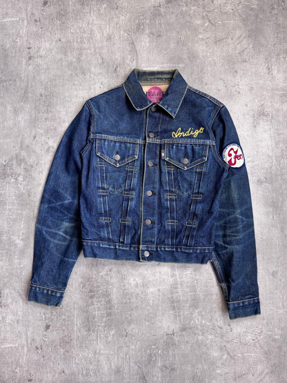 Michiko Koshino Cropped Denim Jacket