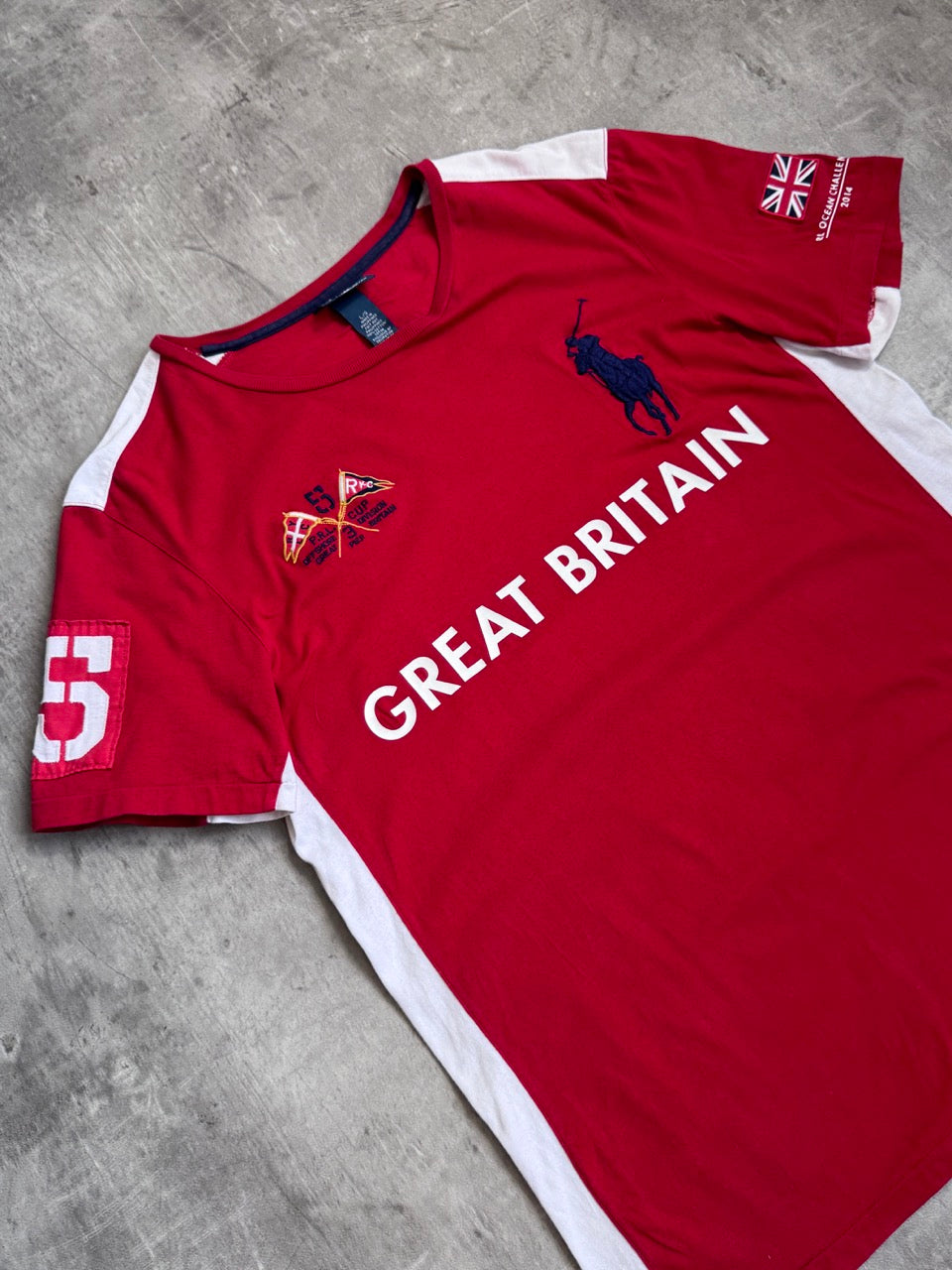 Polo Ralph Lauren Great Britain 2014 Ocean Challenge Tee