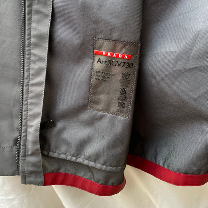 Prada Sport Grey 2016 Technical Jacket | XX-Large, Grey