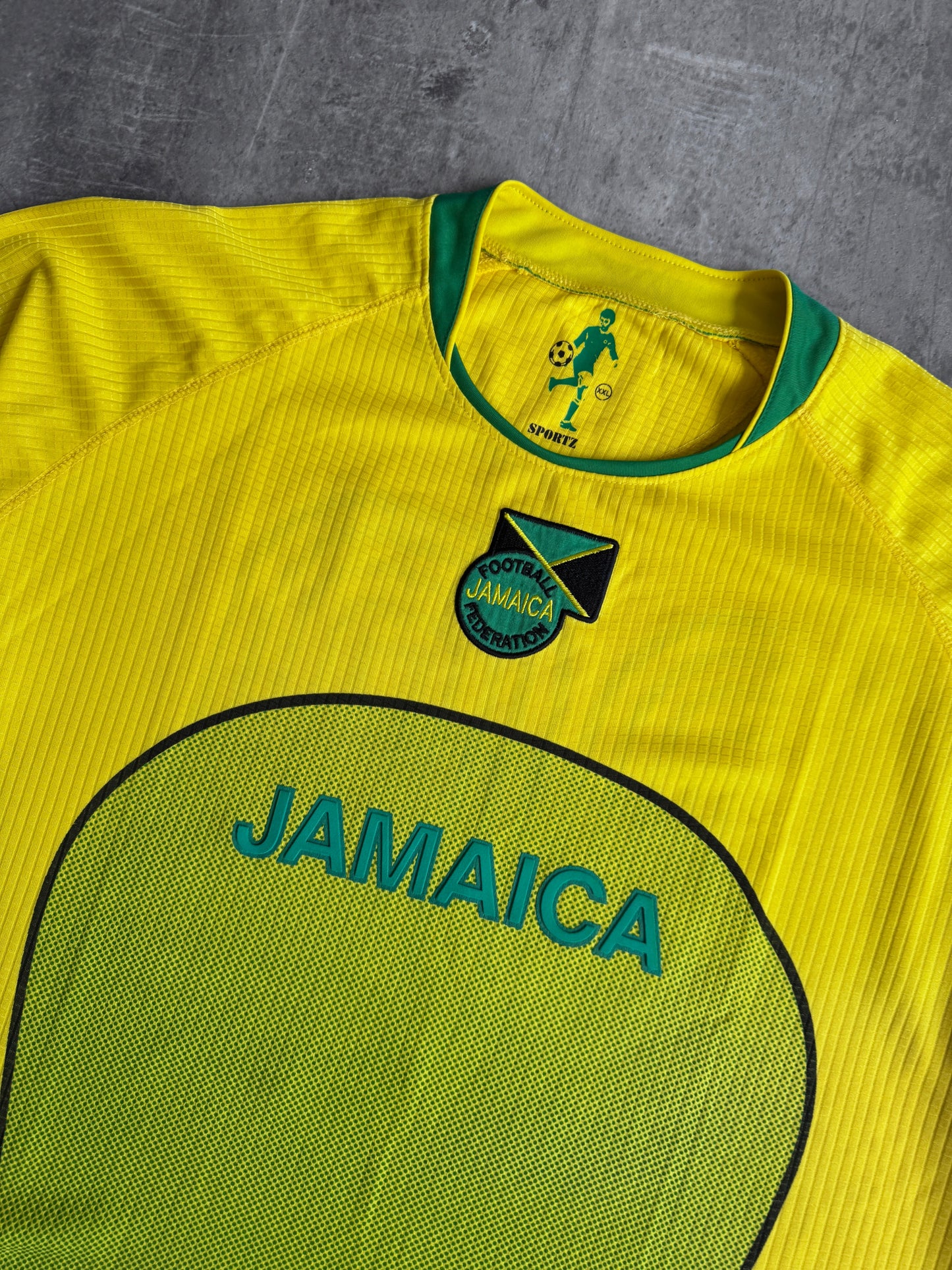 Jamaica Football Federation '10' Embroidered Jersey