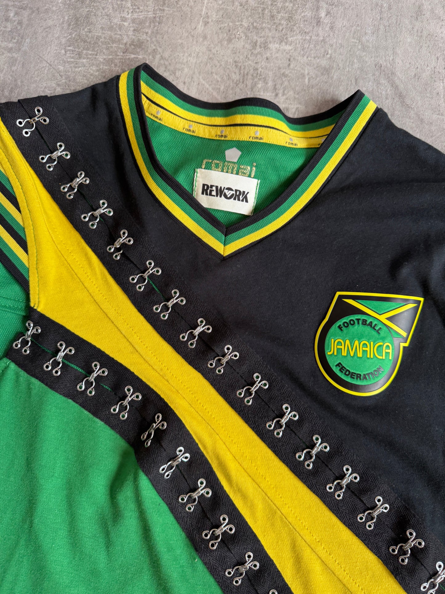 VT Rework: Jamaica Football Federation Clasp Tank Top